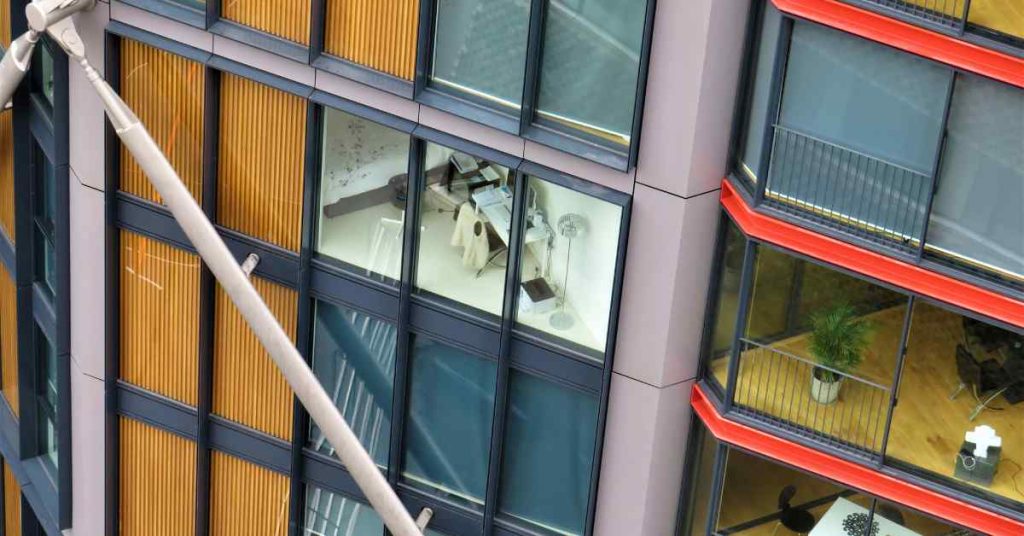 Office Building Glass Window